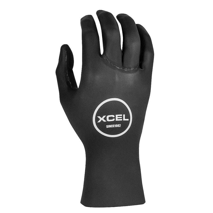 Herren Xcel Herrenhandschuhe | Comp Anti-Handschuh Fur Herren, 0,05 Mm Schwarz