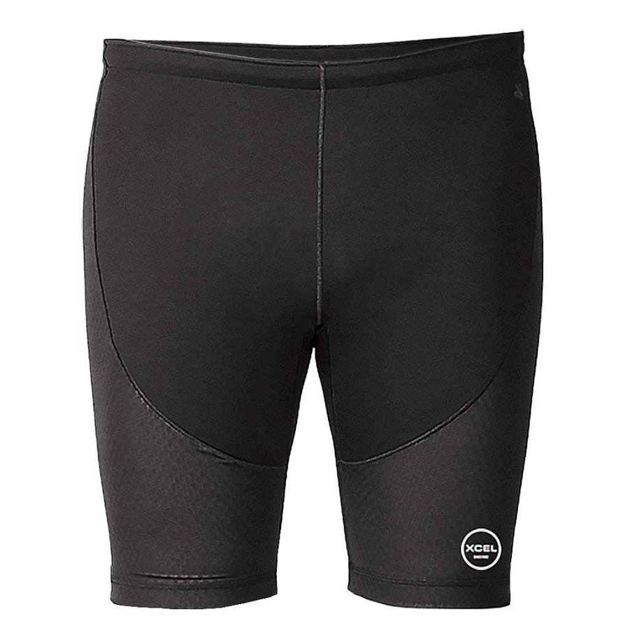 Herren Xcel Neoprenanzug-Unterteile Fur Herren | Celliant Paddle Short Fur Herren, 1 Mm Schwarz