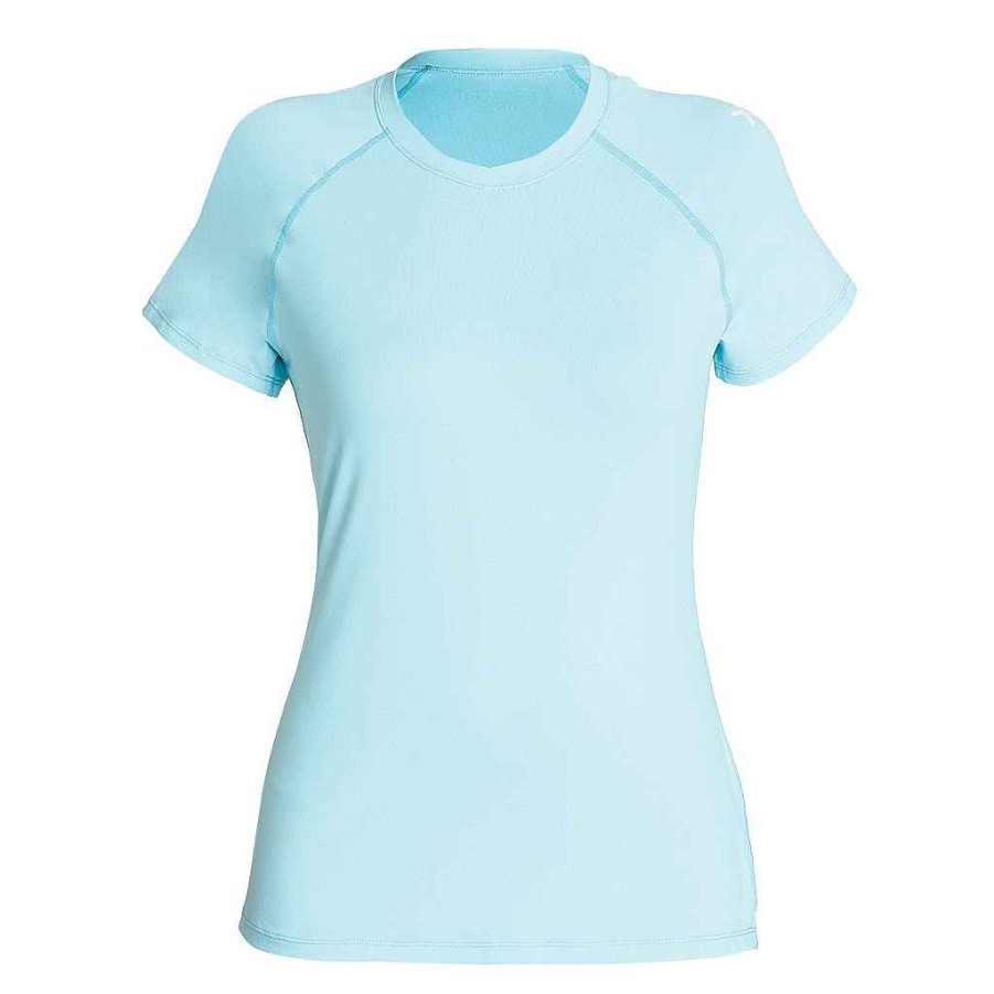 Damen Xcel | Damen Ventx Solid Short Sleeve Relaxed Fit Uv