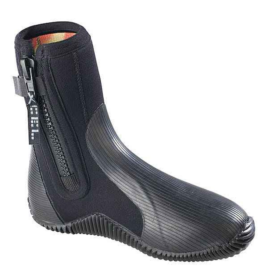 Herren Xcel Herren-Tauchgang | Herren Thermoflex Flex Sold Tdc Tauchstiefel 6,5 Mm Schwarz