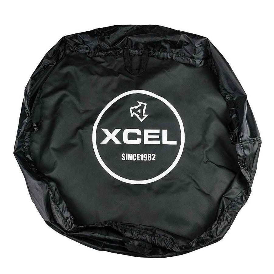 Damen Xcel | Wickelauflage Und Tasche Schwarz