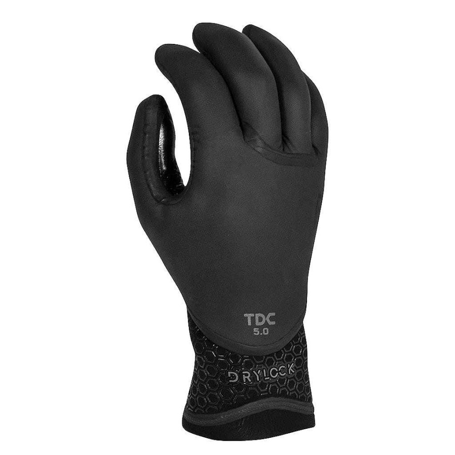 Herren Xcel Herren Drylock X + Drylock | Drylock Texture Skin 5-Finger-Handschuh Fur Herren, 5 Mm Schwarz