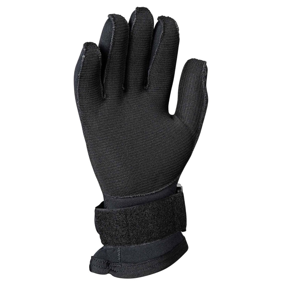 Herren Xcel Taktische Neoprenanzuge | Militarischer Thermoflex-Tauchhandschuh 3/2 Mm Schwarz Mit Stealth-Logos