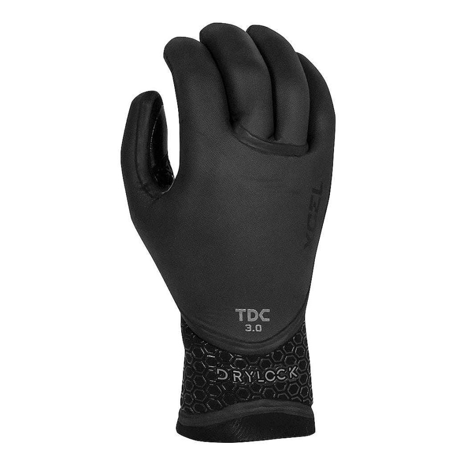 Herren Xcel Herren Drylock X + Drylock | Drylock Texture Skin 5-Finger-Handschuh Fur Herren, 3 Mm Schwarz