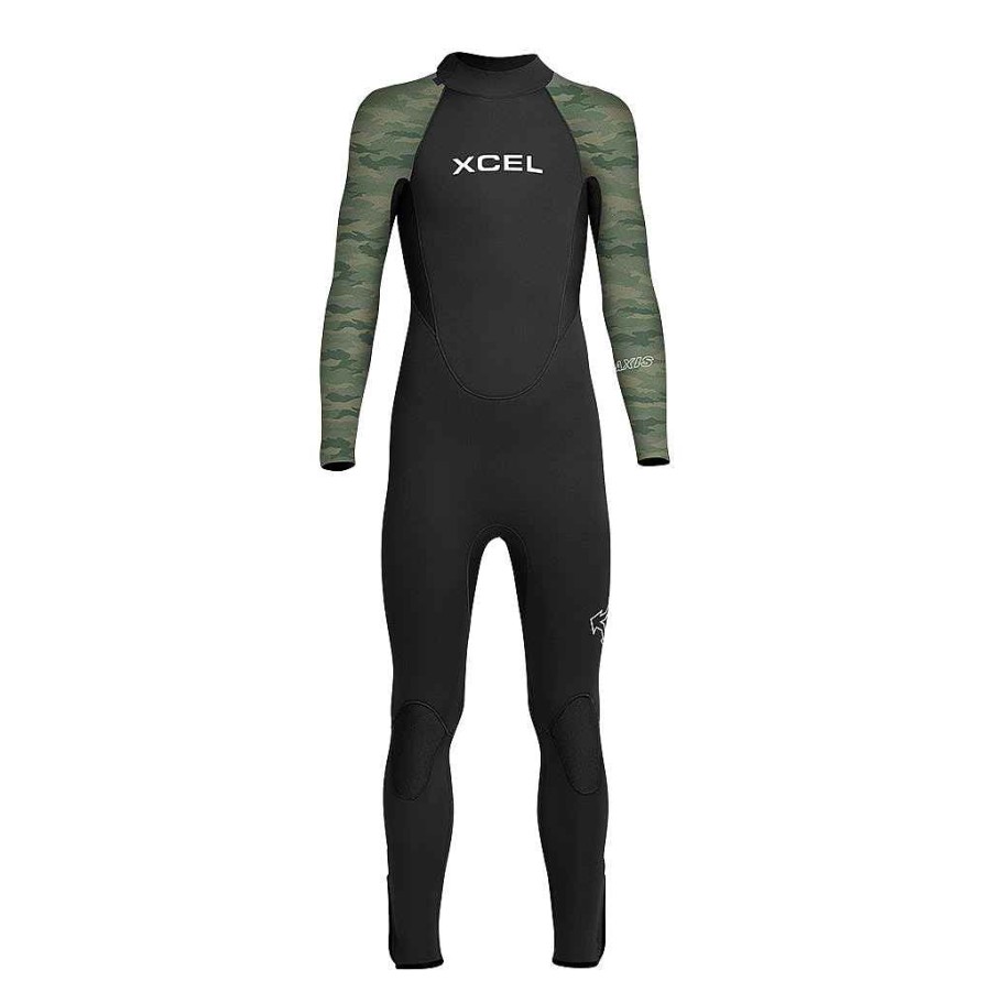 Jugend Xcel | Axis Back Zip 4/3 Mm Neoprenanzug Fur Kinder