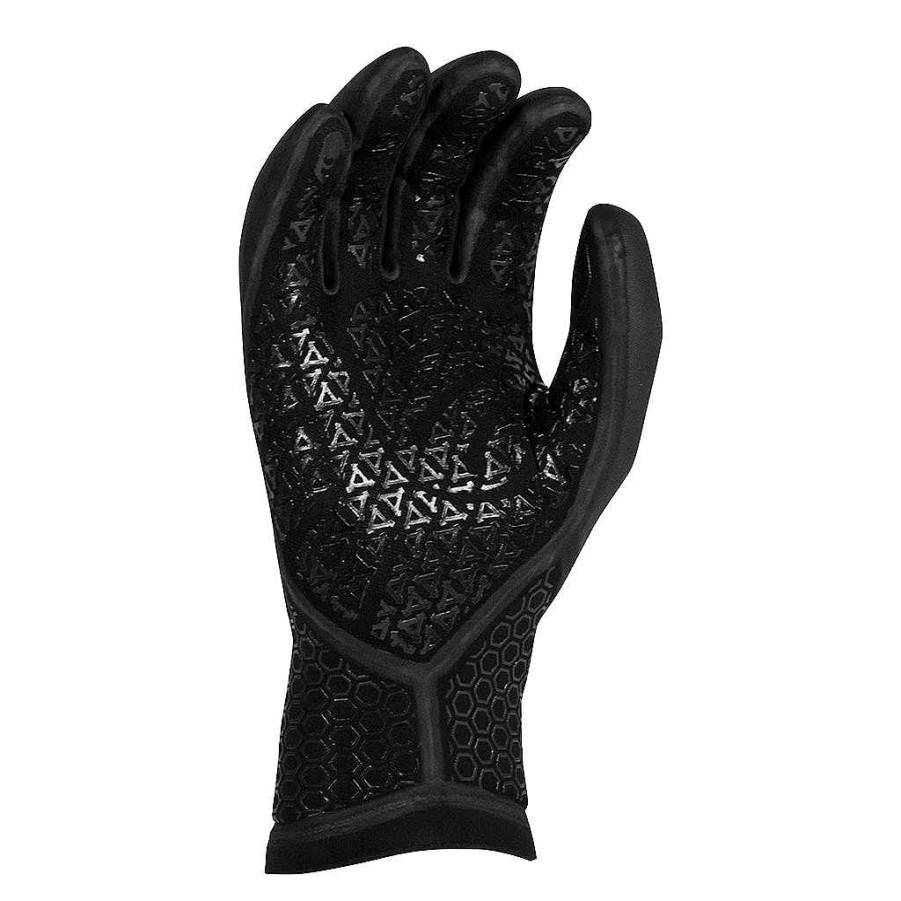 Herren Xcel Herren Drylock X + Drylock | Drylock Texture Skin 5-Finger-Handschuh Fur Herren, 3 Mm Schwarz