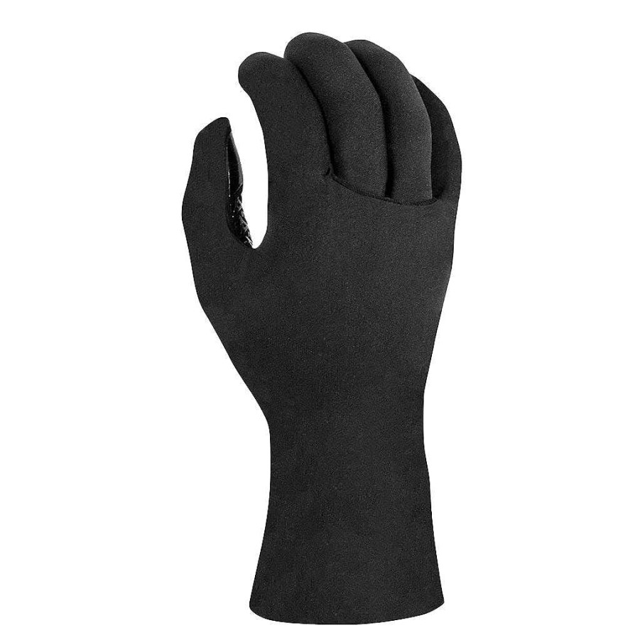 Jugend Xcel Jugendhandschuhe | Infiniti Funf-Finger-Handschuh Fur Kleinkinder, 3 Mm Schwarz