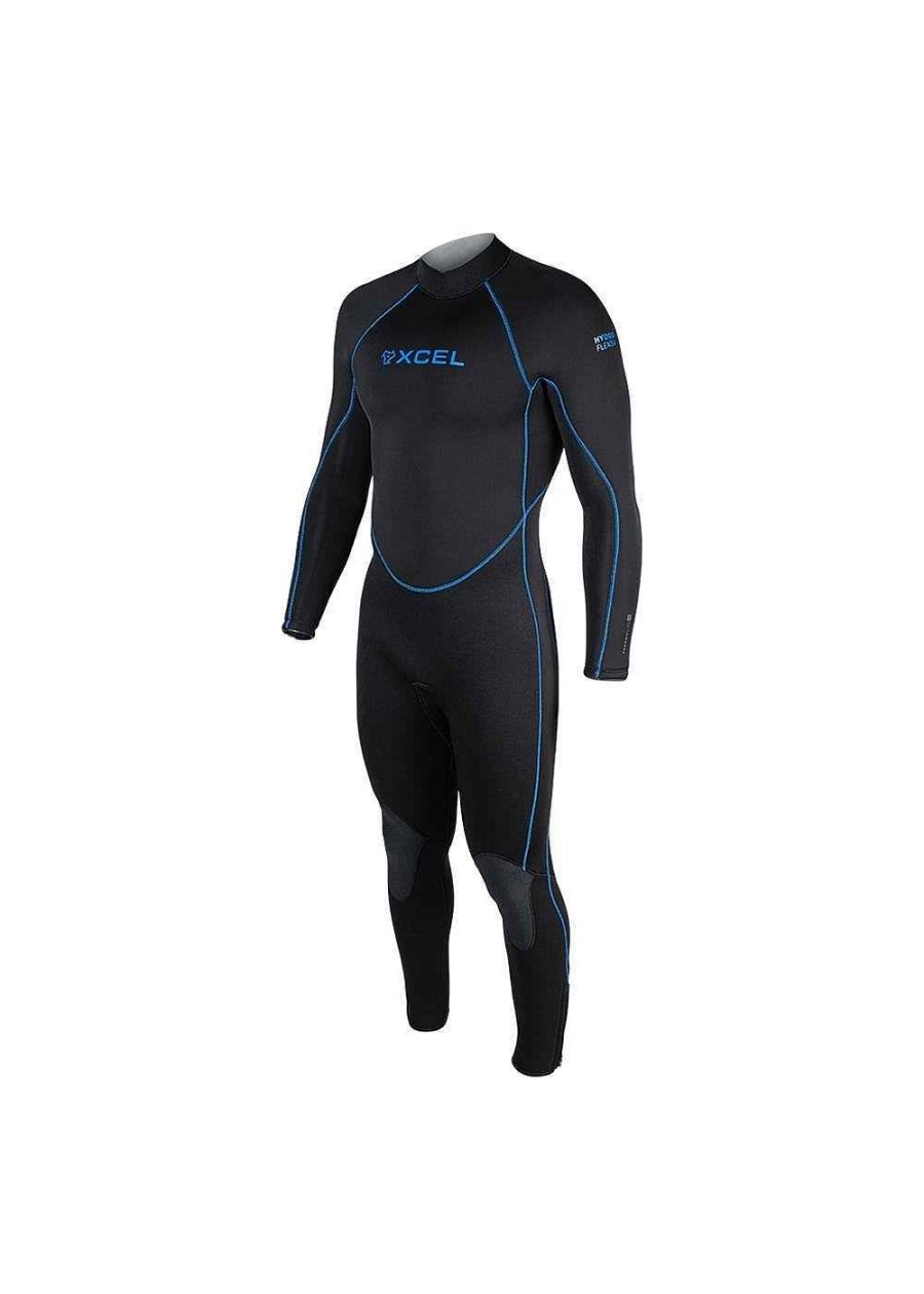 Herren Xcel Herren-Tauchgang | Hydroflex Dive Neoprenanzug Fur Herren, 7/6 Mm Schwarz