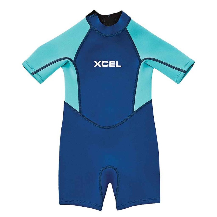 Jugend Xcel | Kurzarm-Springsuit Fur Kleinkinder, 1 Mm