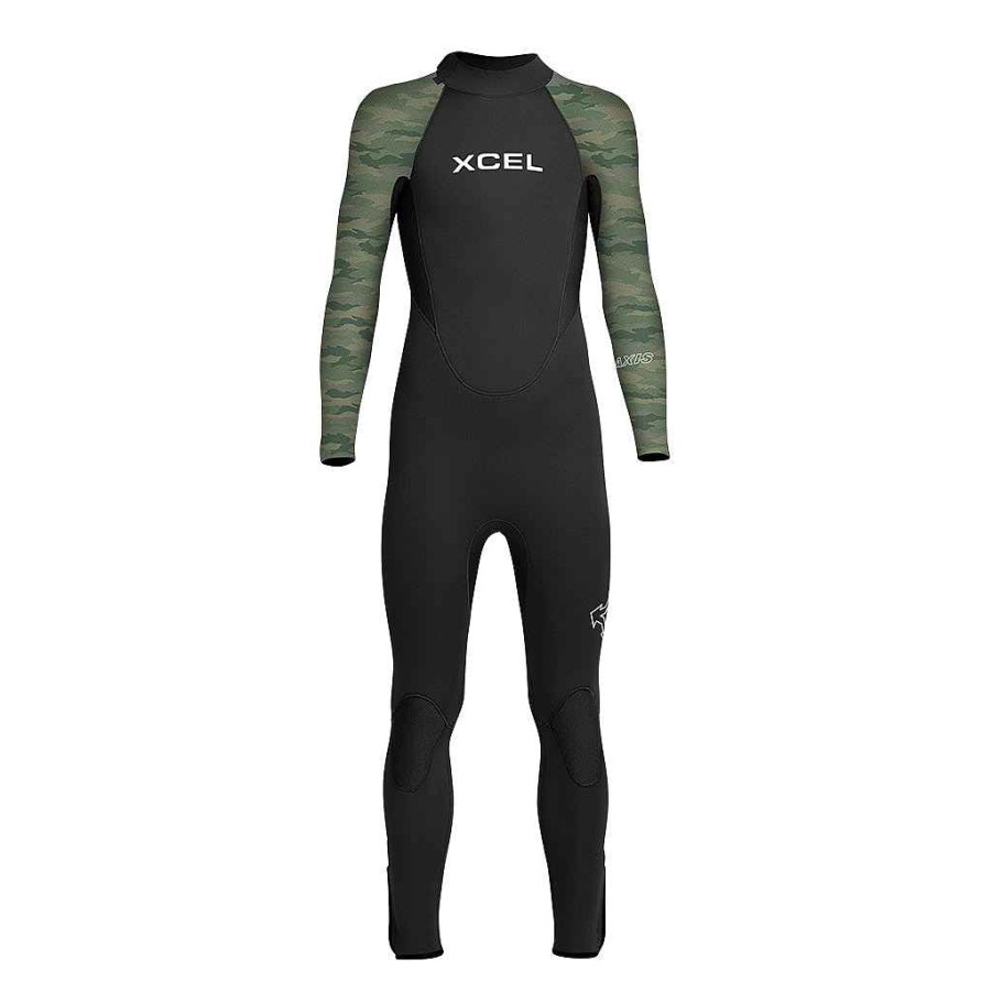 Jugend Xcel | Axis Back Zip 3/2 Mm Neoprenanzug Fur Kinder