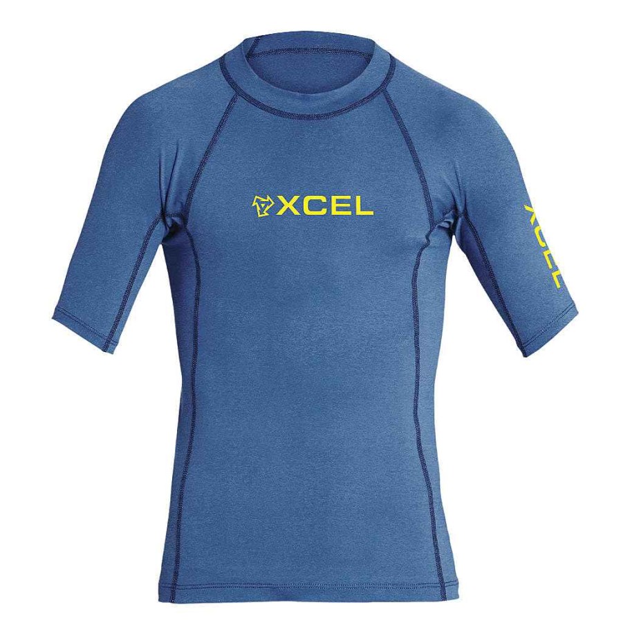 Jugend Xcel | Jugend-Premium-Stretch-Kurzarm-Performance-Fit-Uv-Top